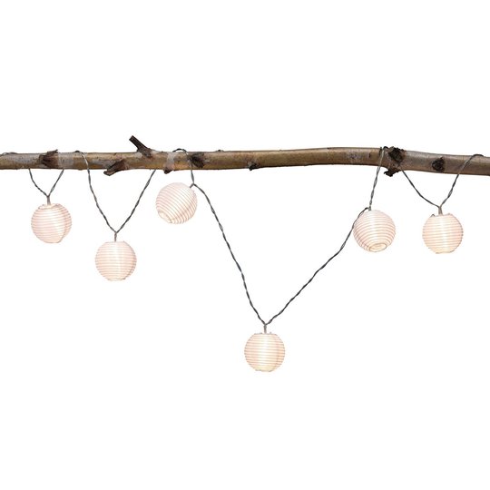 Paulmann Mobile Lampion ljusslinga 7 lampor vit