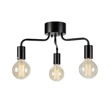 Avery Taklampa 3 Svart