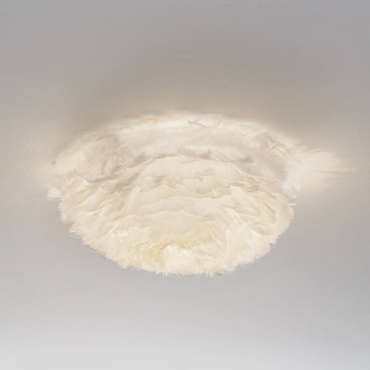 Vit Designtaklampa Eos up
