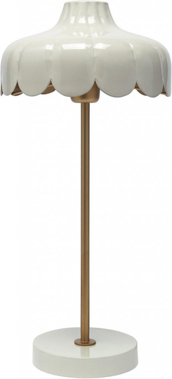 Wells bordslampa (Beige)