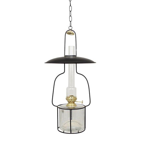 Hängande fotogenlampa (Svart)