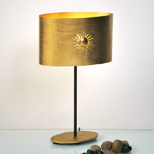 Iögonfallande bordslampa Suniva
