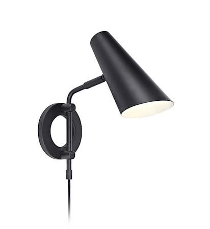 Cal Vägglampa Svart