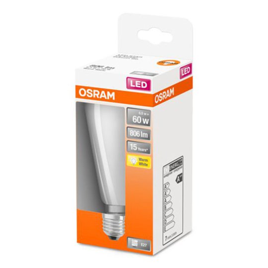 OSRAM Classic ST LED-lampa E27 G120 6,5 W opal