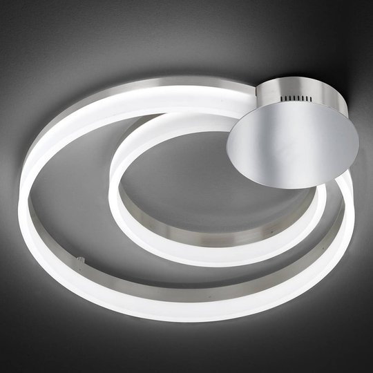 LED-taklampa Soul, två cirklar