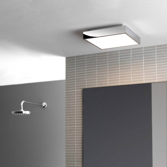 Astro Taketa 300 LED II badrumstaklampa, krom