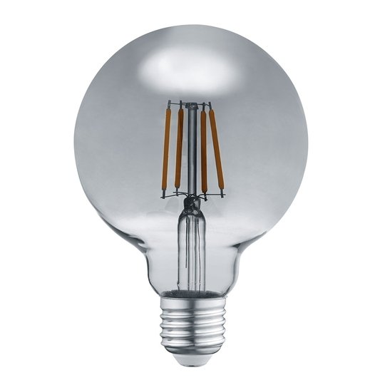 LED-globlampa E27 6W 3 000K bärnsten