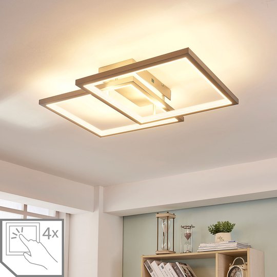 LED-taklampa Heriba av två ramar, dimbar