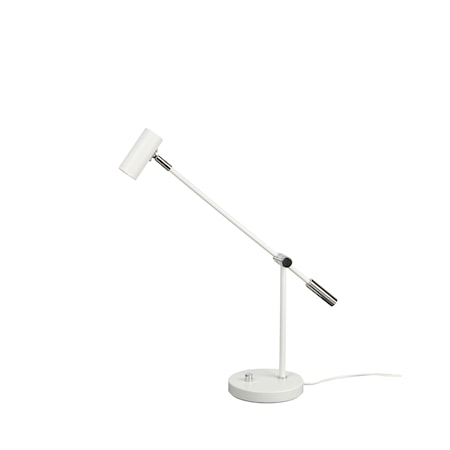 Cato Bordslampa Mattvit LED Dimbar