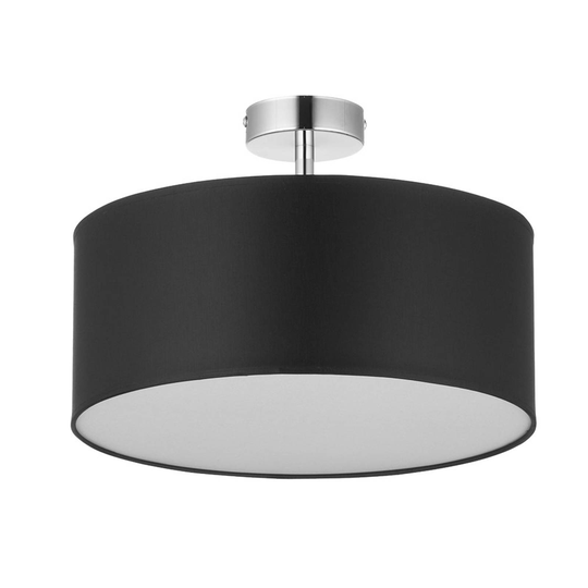 Taklampa Rondo med avstånd, mörkgrå Ø 45 cm