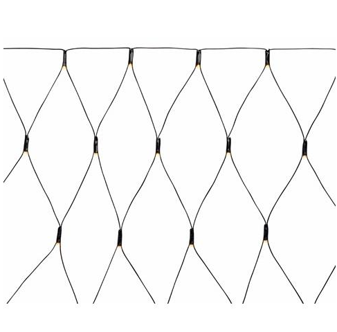 Albus 80L LED-nät (Svart)