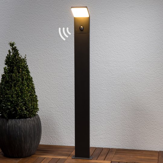 LED-gatlykta Nevio med rörelsesensor