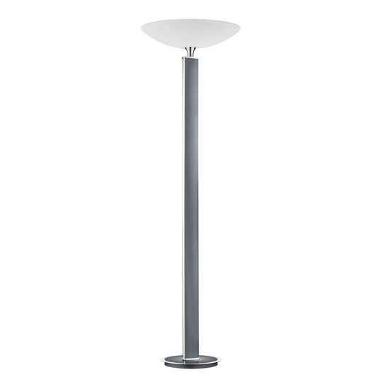 BANKAMP Pure F LED-uplight-golvlampa, antracit