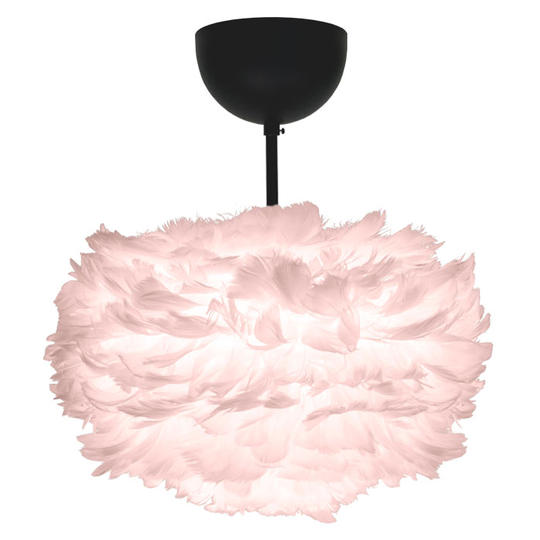 Eos plafond Mini (svart) (Rosa)