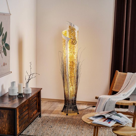Exotisk golvlampa YUNI 150 cm
