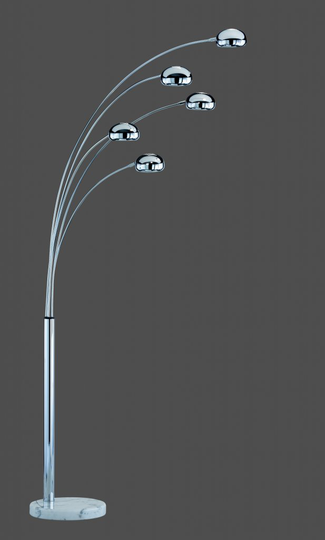 Five fingers golvlampa