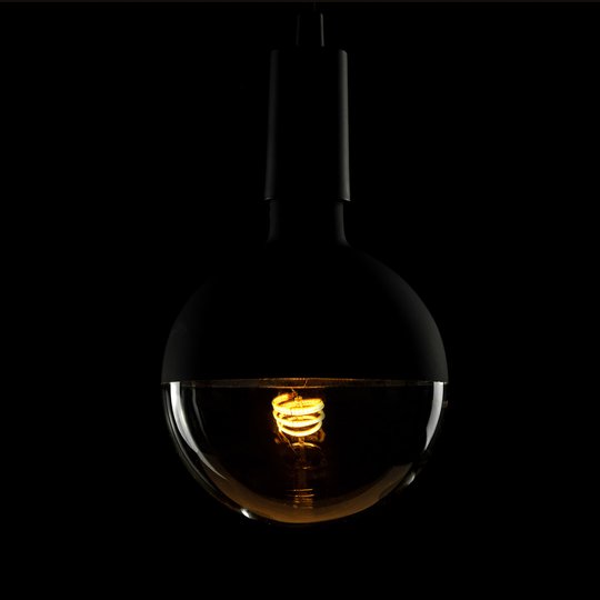 SEGULA LED-lampa E27 8 W G150 2 200 K dimbar