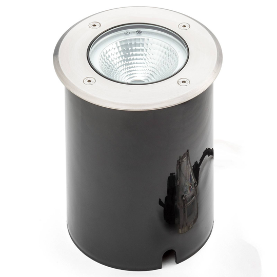 Tuva - LED-matkinbyggnadsspot i rund form, IP65