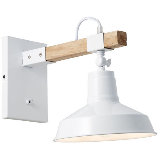 Hank vägglampa (Vit)