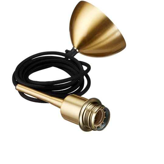 Gloria upphäng E27 (Mässing/guld)