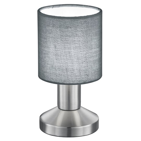 Grå bordslampa Garda