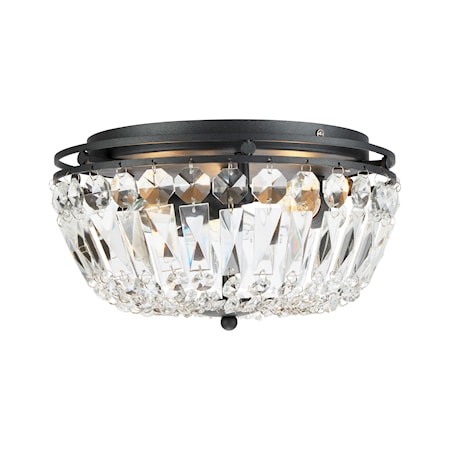 Vasa Plafond Svart och Brilliant