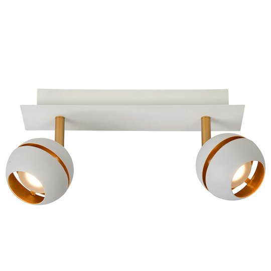Justerbar LED-taklampa Binari, 2 ljuskällor