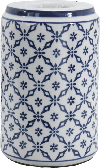 Zhang Li Lampfot porslin (Beige/brun)