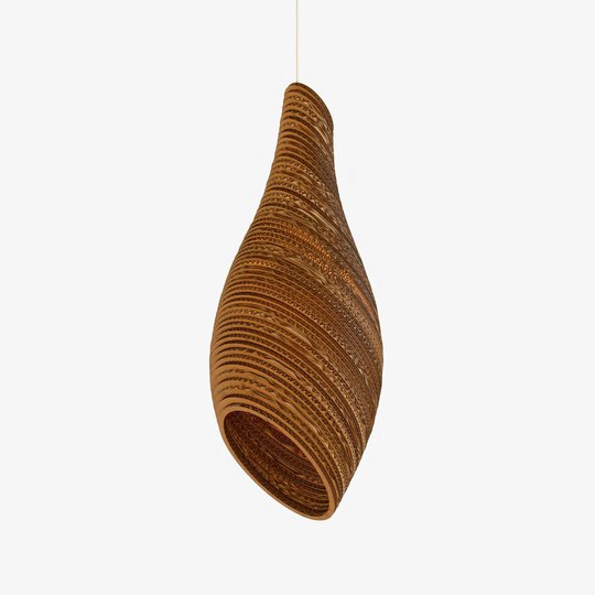 Pendellampa Nest24, brun