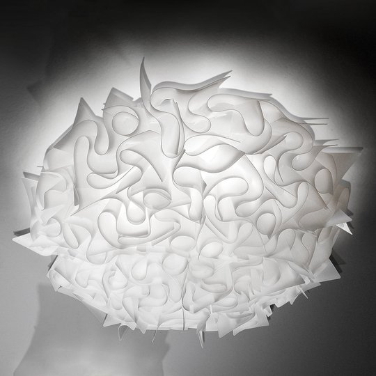 Slamp Veli designertaklampa, Ø 78 cm, opal