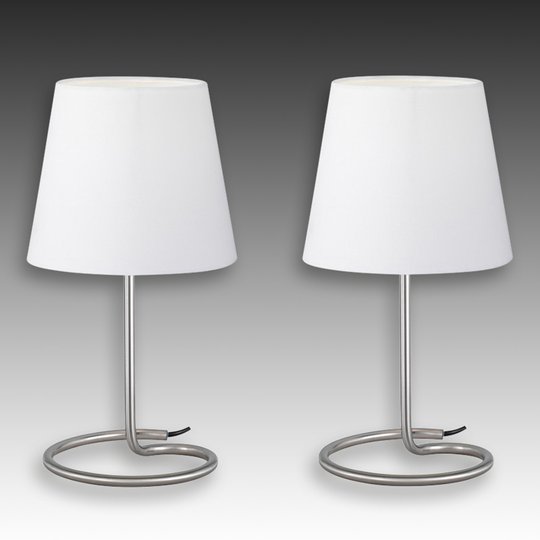 Twin - modernt bordslamp-set