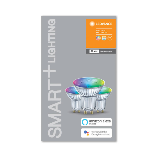 LEDVANCE SMART+ WiFi GU10-reflektor 4,9W 45° RGBW