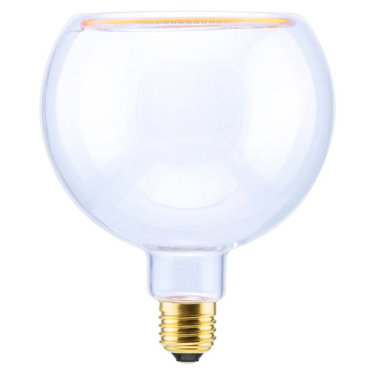 SEGULA LED-Floating-globlampa G125 E27 8W klar