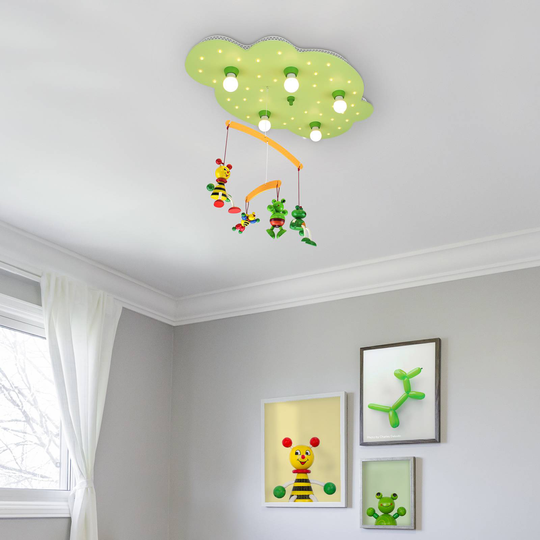 Taklampa Groda med integrerad mobil
