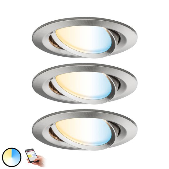 Paulmann Smart Friends spot Nova Plus, 3-pack CCT