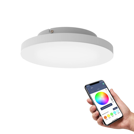 EGLO connect Turcona-Z LED-taklampa Ø 30 cm