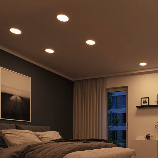 Paulmann Panel Areo ZigBee CCT rund vit 17,5 cm