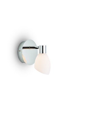 Cut Vägglampa Krom LED 1 lampa