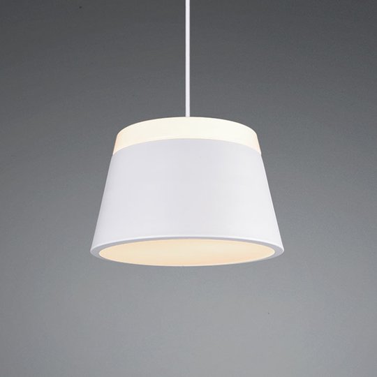 Pendellampa Baroness Ø 25 cm, vit