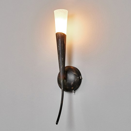 Modern LED-väggfackla Sander