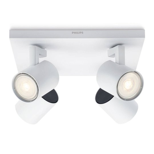 Philips Runner LED-taklampa vit 4 lampor
