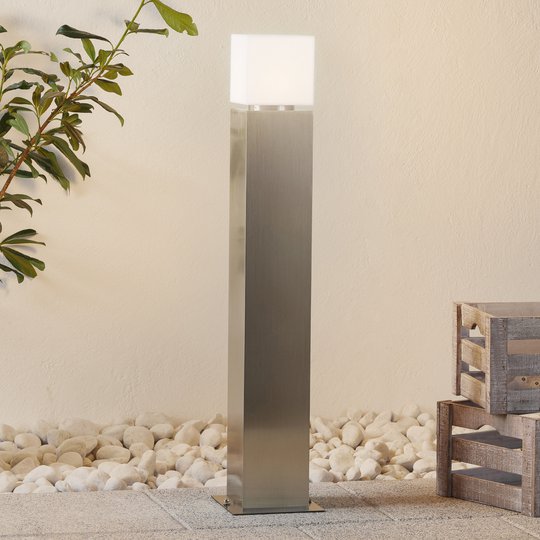 SLV Square Pole 90 LED-gånglampa, höjd 90 cm