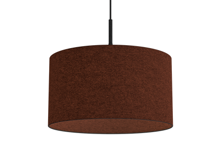 Soft Pendel Ø40 cm Roströd ull