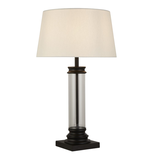Pedestal bordslampa (Svart)