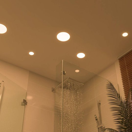 Paulmann LED-panel Veluna 3 000 K rund 7,5 cm
