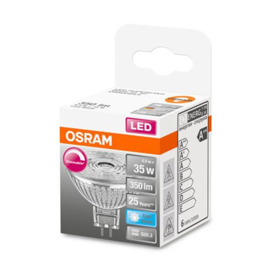 OSRAM LED-reflektor GU5 4,9 W 940 36° dimbar