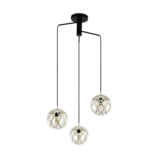 Mirtazza Taklampa 3L Rondell (Svart)