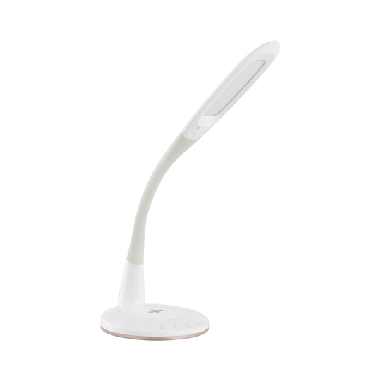 Trunca LED + QI-laddare/dim. (Vit)