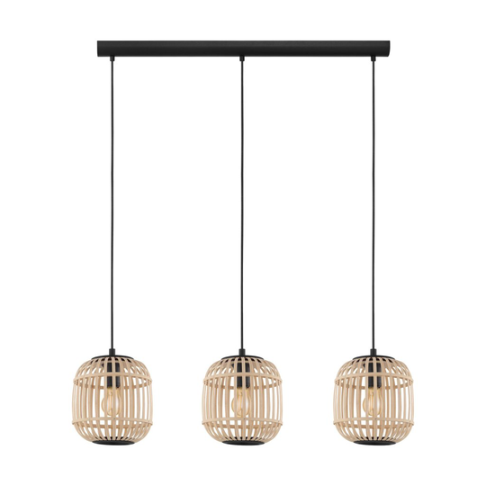 Bordesley taklampa 3L (Trä)