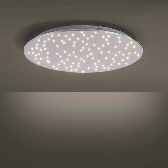 LED-taklampa Sparkle, justerbar vitfärg, Ø 48 cm